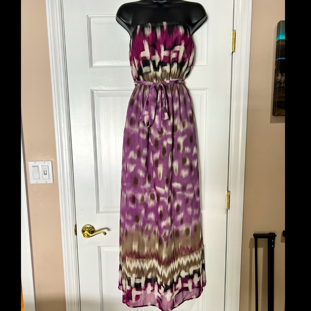 Strapless Maxi Dress
